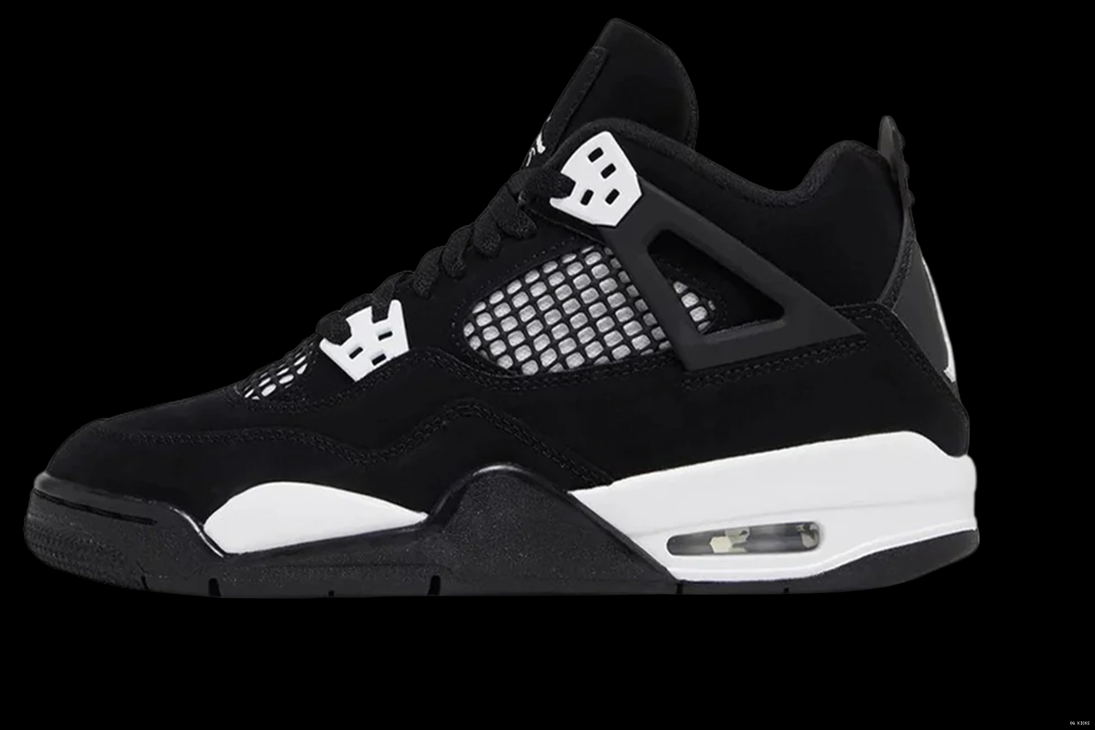 4 Jordan GS Thunder Retro White 0806